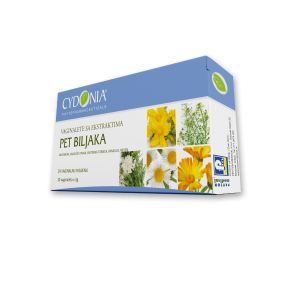 Vagitorije sa ekstraktima pet biljaka 10 x 3 g